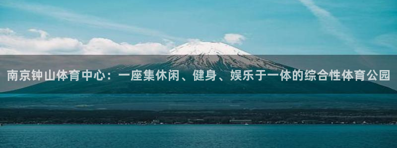 yy易游官方正版app娛樂平臺：南京鐘山體育中心：一